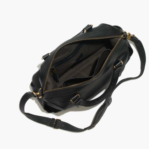 Madewell Glasgow Satchel Handbag in Black - Picture 5 of 6